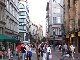 vaci street budapest
