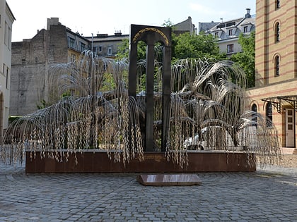 raoul wallenberg holocaust memorial park budapeszt