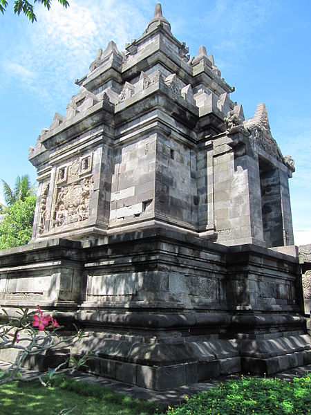 Terrains du temple Borobudur