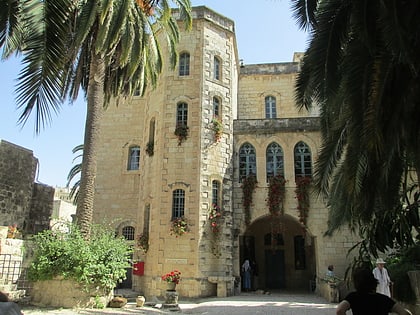 abadia de santa maria de la resurreccion en abu gosh jerusalen