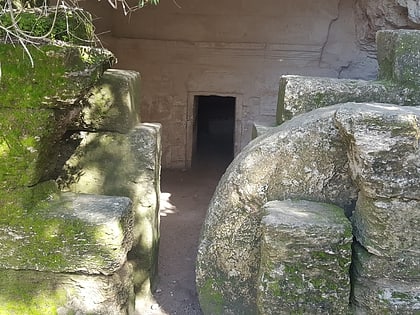 the burial cave rezerwat przyrody adullam grove