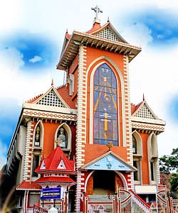 basilica de santa maria reina de la paz thiruvananthapuram