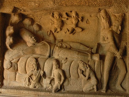 tempelbezirk von mahabalipuram mamallapuram