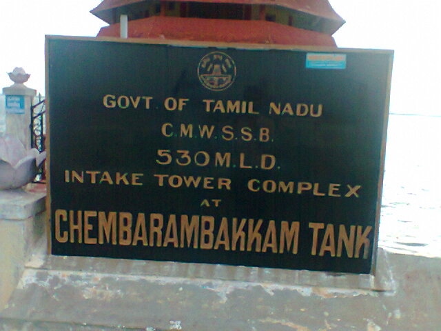 Lago de Chembarambakkam
