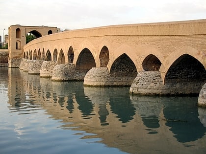 puente de schahrestan isfahan