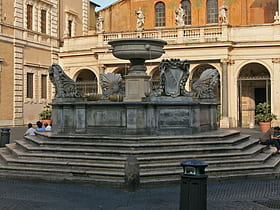 Fontaine de la place Santa Maria in Trastevere