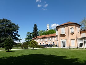 Palazzo and estensi gardens with Villa Mirabello
