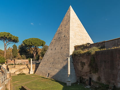 pyramide de cestius rome