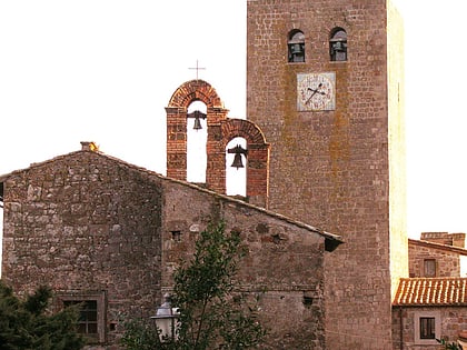 clock tower bassano in teverina