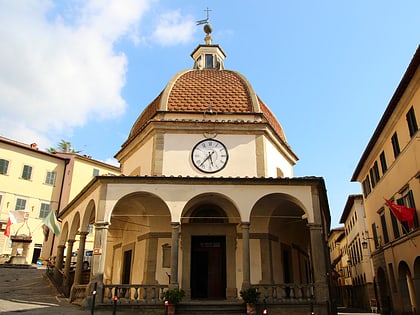 the church of madonna del morbo poppi