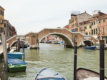 puente de tres arcos venecia