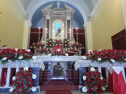church of santa barbara villasalto