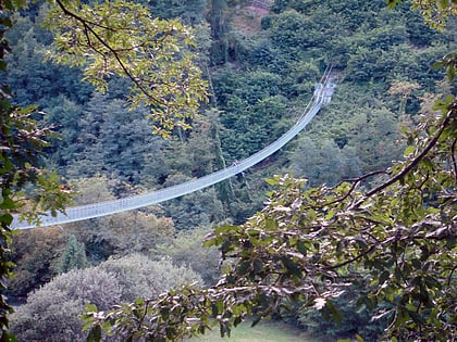 suspension bridge san marcello pistoiese
