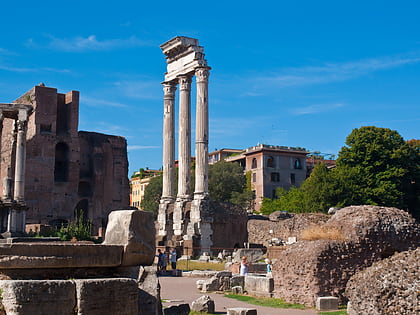 temple of castor and pollux rome