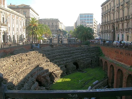 rzymski amfiteatr katania