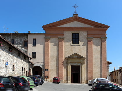 church of santagostino gubbio