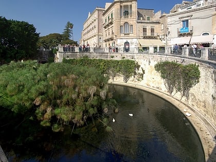 fountain of arethusa syrakuzy