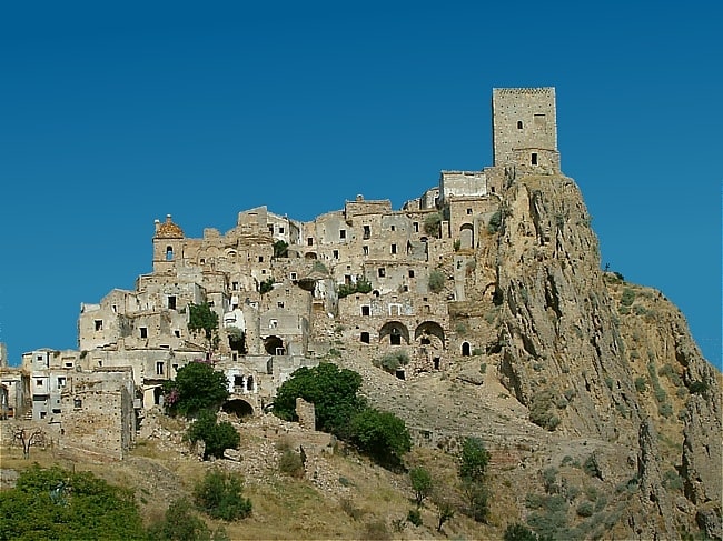 ruins of old craco