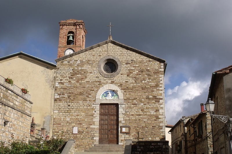 church of santandrea monteverdi marittimo