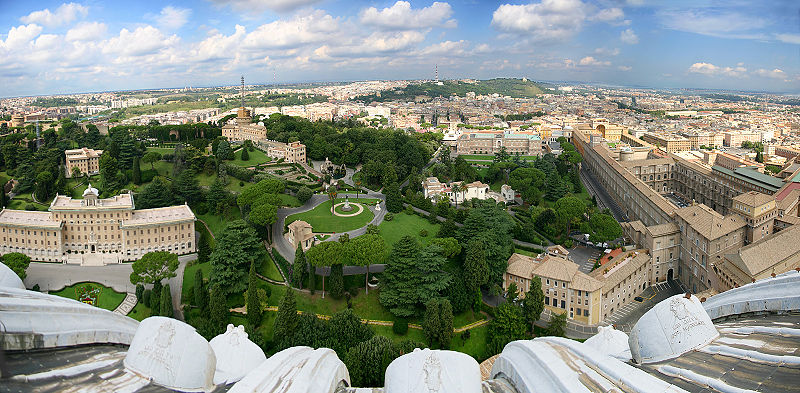 Jardines de la Ciudad del Vaticano