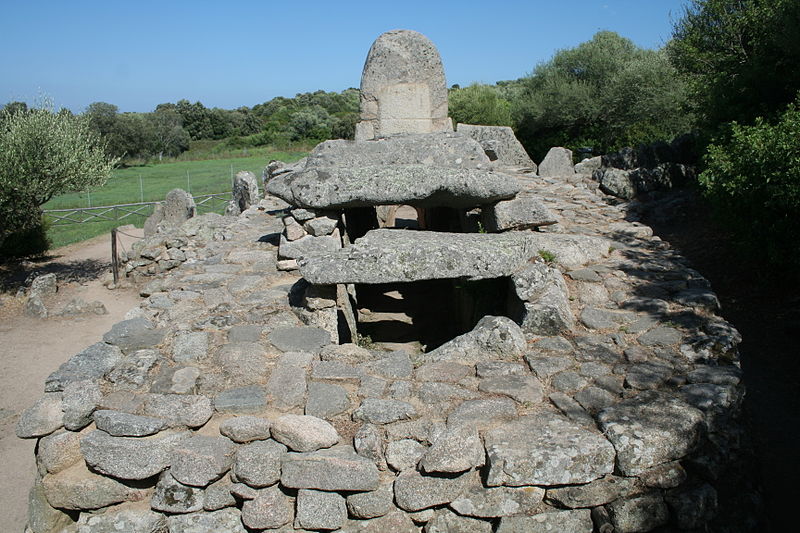 Giants' grave of Coddu Vecchiu