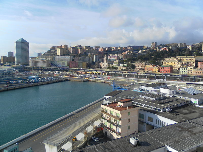 Hafen Genua