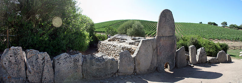 Giants' grave of Coddu Vecchiu