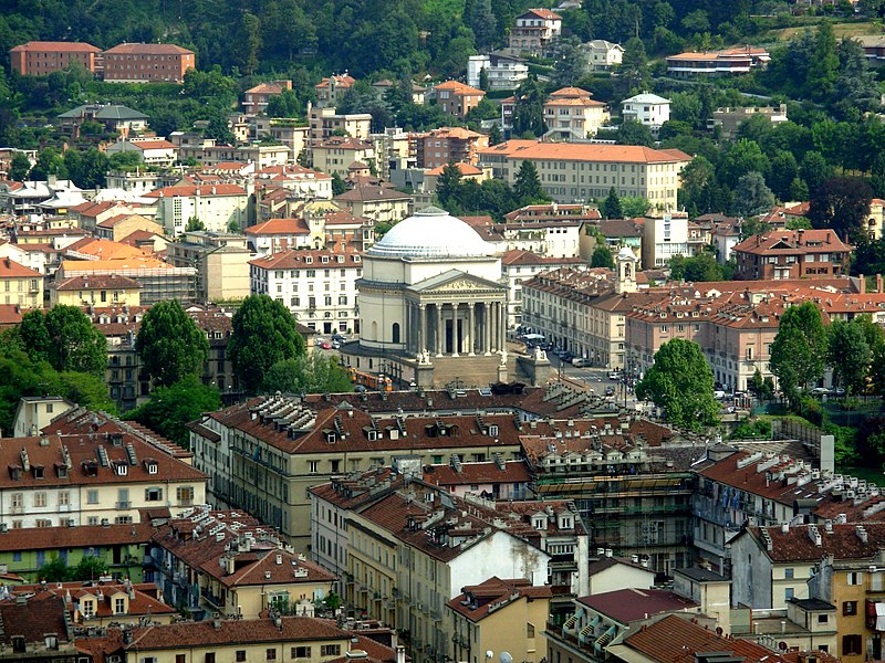 Église Gran Madre di Dio de Turin