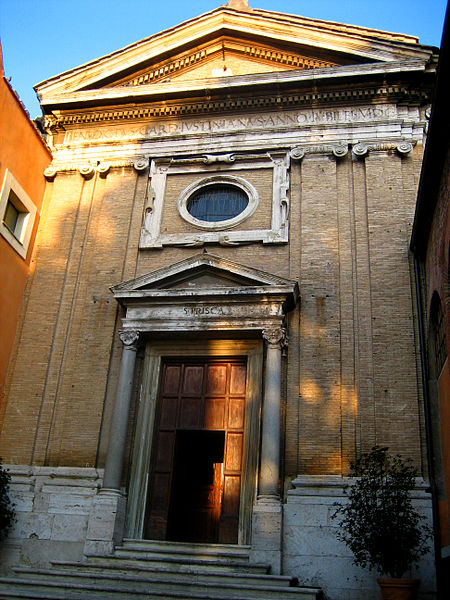 Santa Prisca Church of Rome