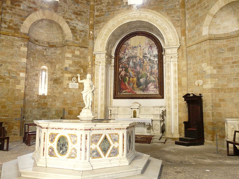 Baptistère San Giovanni de Volterra