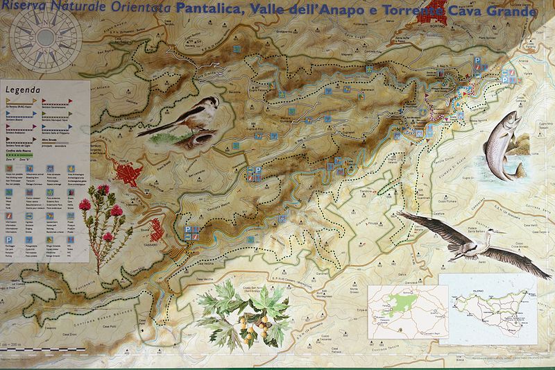 Riserva Naturale Orientata Pantalica Valle dell'Anapo e Torrente Cava Grande