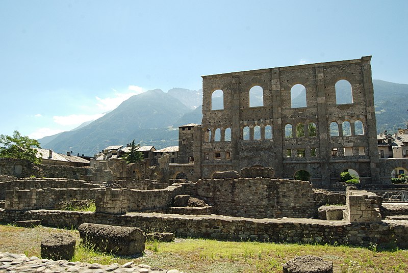 Théâtre romain d'Aoste