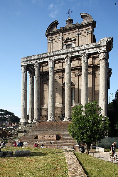 Tempel des Antoninus Pius und der Faustina