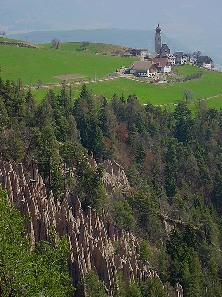 Earth pyramids of Ritten