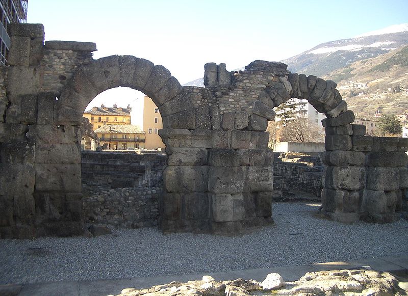 Théâtre romain d'Aoste