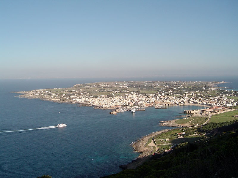 Favignana, Italie