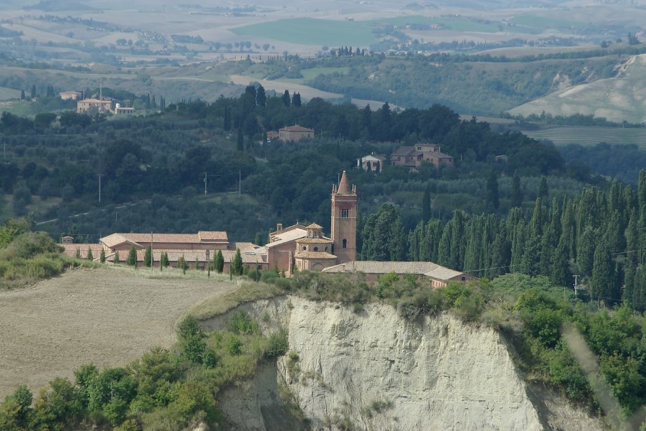 Abadía territorial de Monte Oliveto Maggiore, Italia