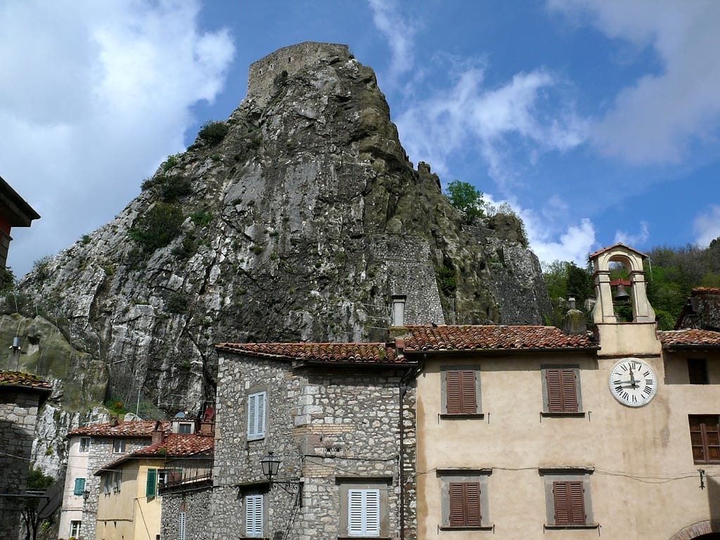 Roccalbegna, Italien