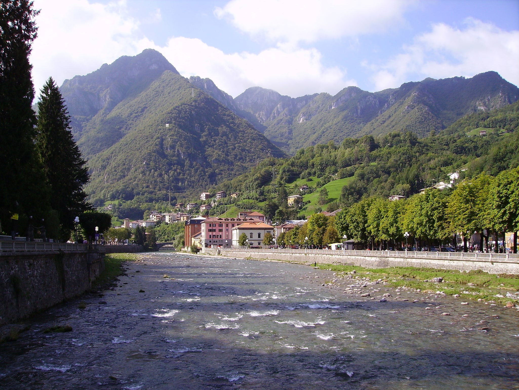 San Pellegrino Terme, Italien