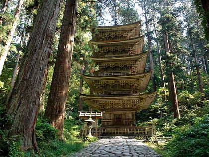 mount haguro park narodowy bandai asahi