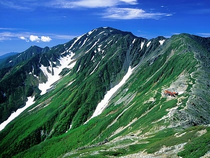 mount aino park narodowy poludniowych alp japonskich