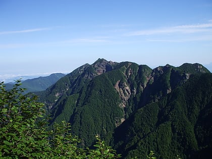 mount nokogiri park narodowy poludniowych alp japonskich