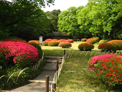 Jardin intérieur du sanctuaire Meiji