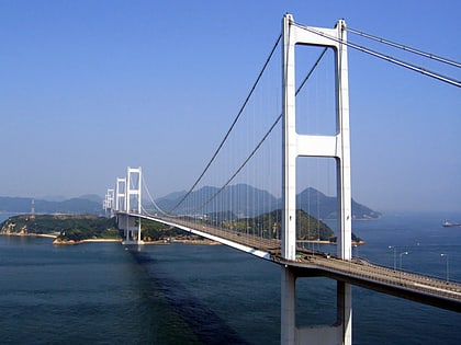 gran puente del estrecho de kurushima parque nacional de setonaikai