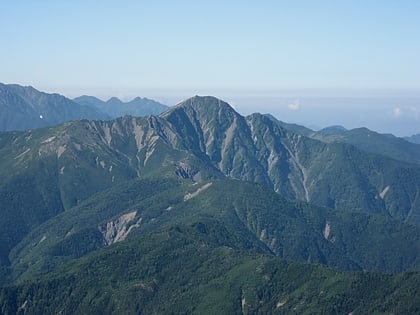 mount shiomi park narodowy poludniowych alp japonskich