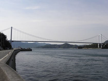 hakata oshima bridge parc national de la mer interieure de seto