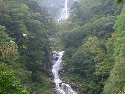kitashoji falls park narodowy poludniowych alp japonskich