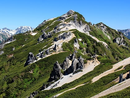 mount tsubakuro park narodowy chubu sangaku