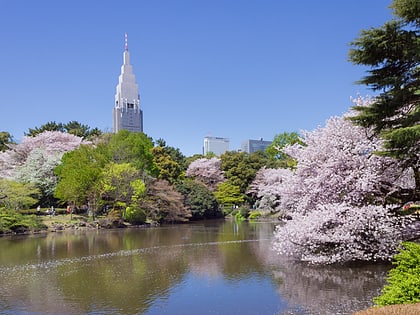 jardin nacional shinjuku gyoen tokio