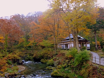 prefekturalny park przyrody kuroishi onsenkyo